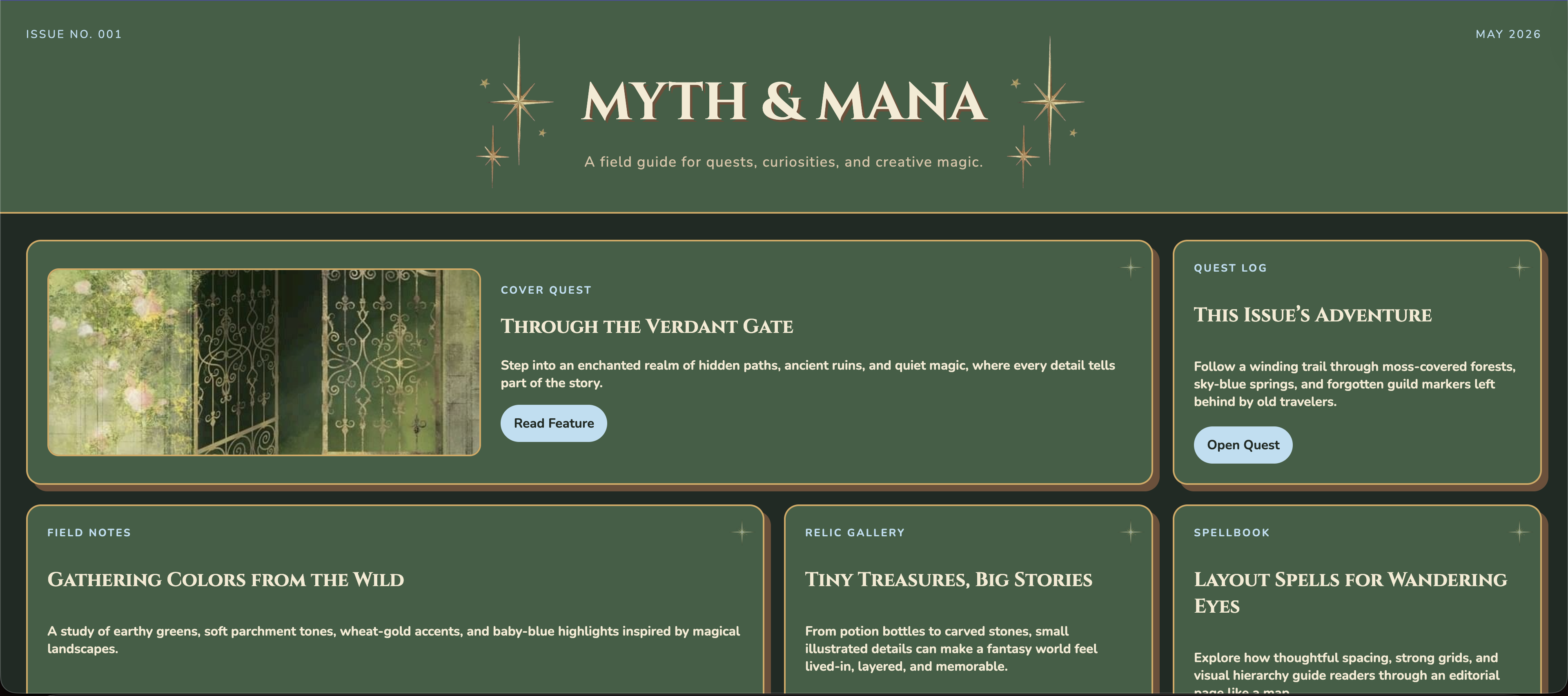 Screenshot of Myth and Mana