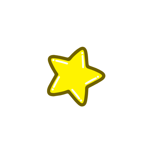cartoon star